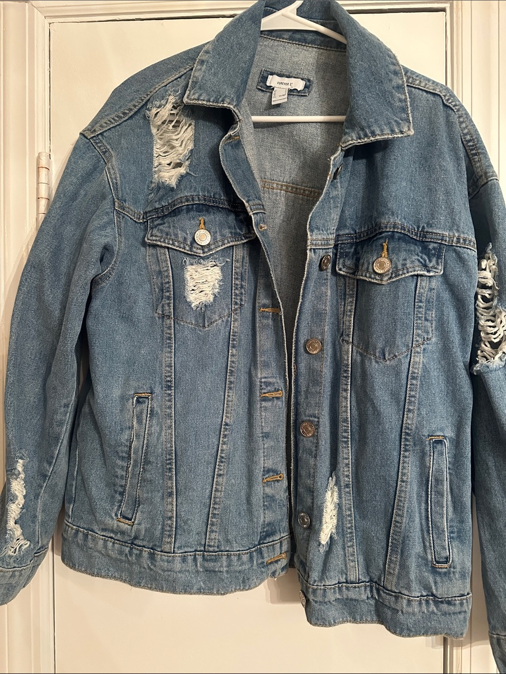 Forever 21 Light Blue Denim Jacket